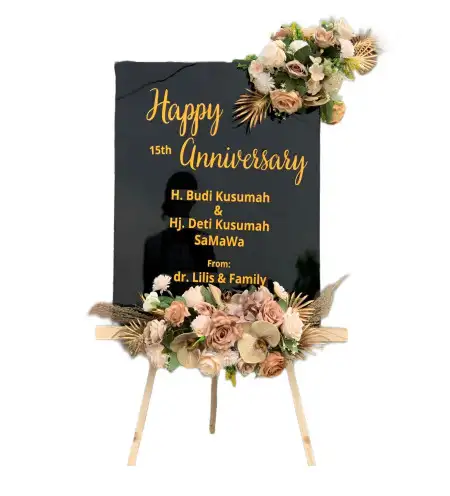 Papan Bunga Akrilik Kesimantengah