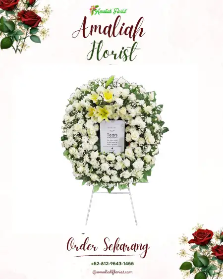 Krans Bunga Duka Kesimantengah